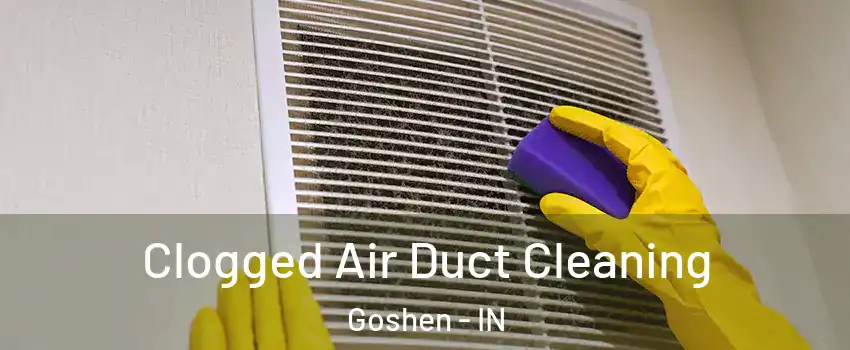  Clogged Air Duct Cleaning Goshen - IN