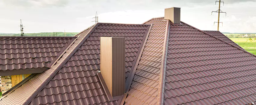 Residential Chimney Flashing Restoration in Goshen, IN