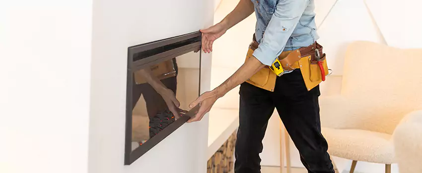 Metal Fireplace Installation in Goshen, Indiana