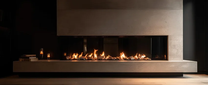 Gas Fireplace Ember Bed Design Services in Goshen, Indiana