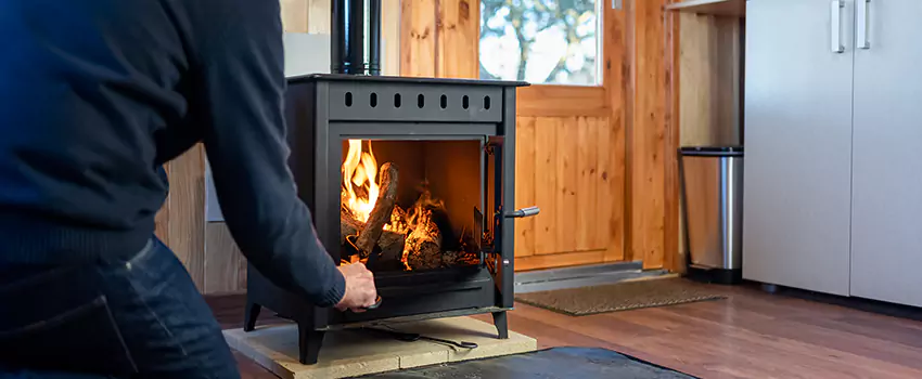 Open Hearth Wood Fireplace Installation in Goshen, IN