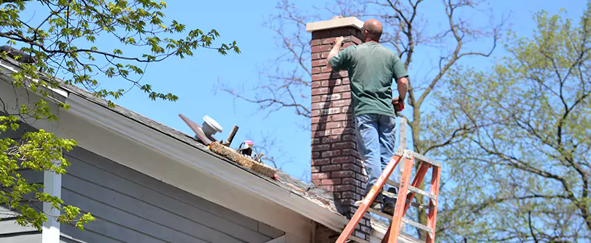 Vinyl and PVC Chimney Flashing Installation in Goshen, IN